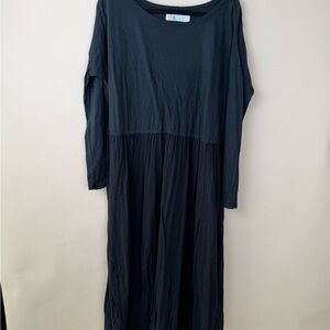 Free People Black Long Sleeve Dress